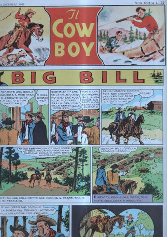 IL COW BOY numero 20: Big Bill il diavolo della prateria