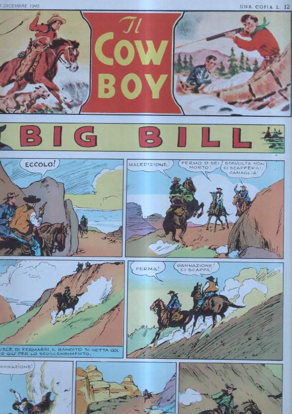 IL COW BOY numero 21: Big Bill il diavolo della prateria