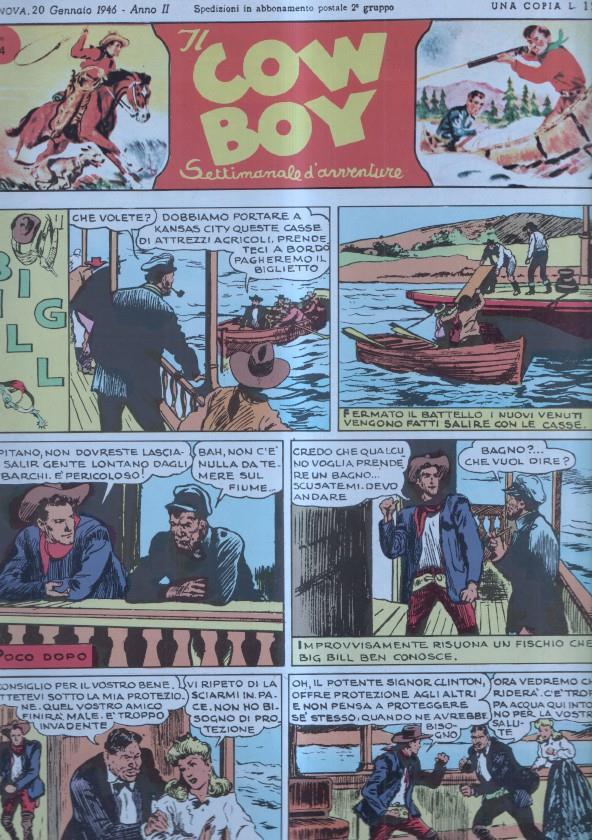 IL COW BOY numero 24: Big Bill il diavolo della prateria
