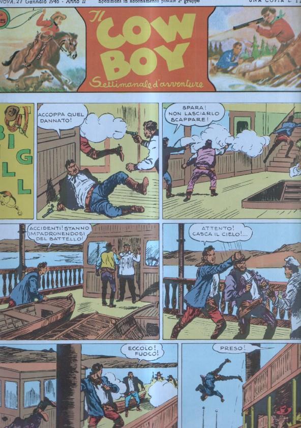 IL COW BOY numero 25: Big Bill il diavolo della prateria
