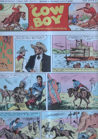 IL COW BOY numero 29:  Big Bill il diavolo della prateria