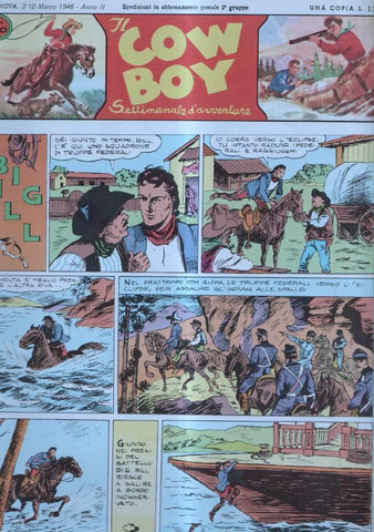 IL COW BOY numero 30: Big Bill il diavolo della prateria