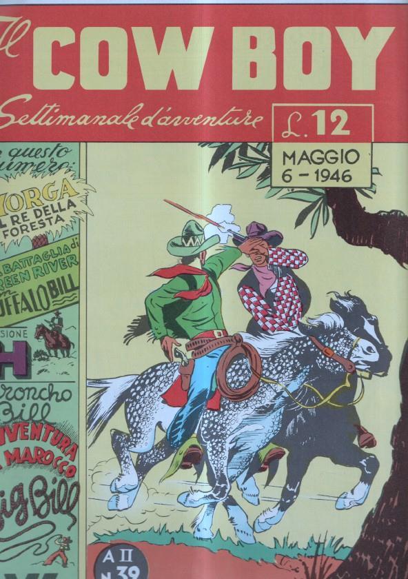 IL COW BOY numero 39: Big Bill il diavolo della prateria