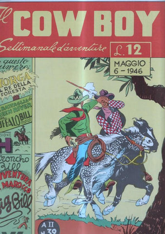 IL COW BOY numero 39: Big Bill il diavolo della prateria