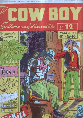 IL COW BOY numero 40: Big Bill il diavolo della prateria