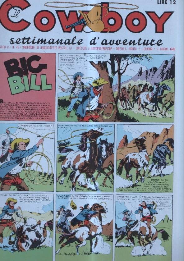 IL COW BOY numero 42: Big Bill il diavolo della prateria