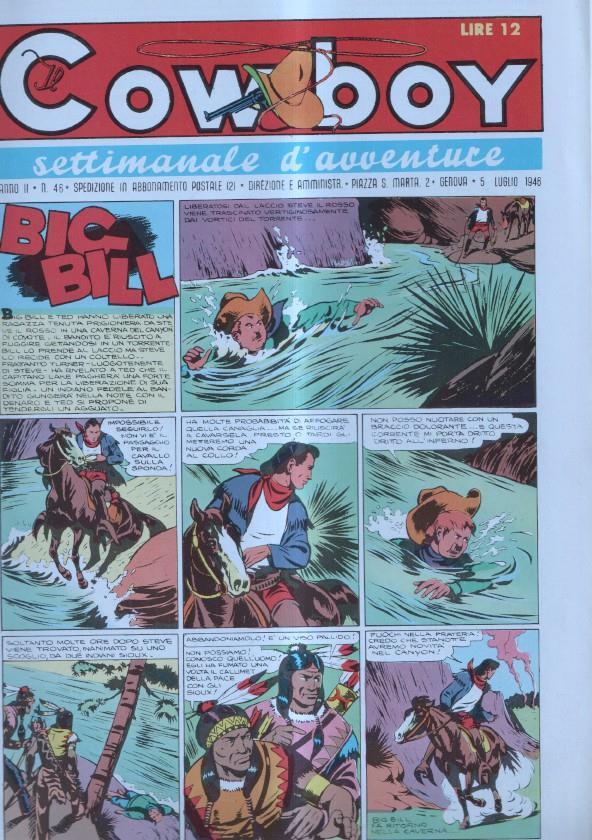 IL COW BOY numero 46: Big Bill il diavolo della prateria