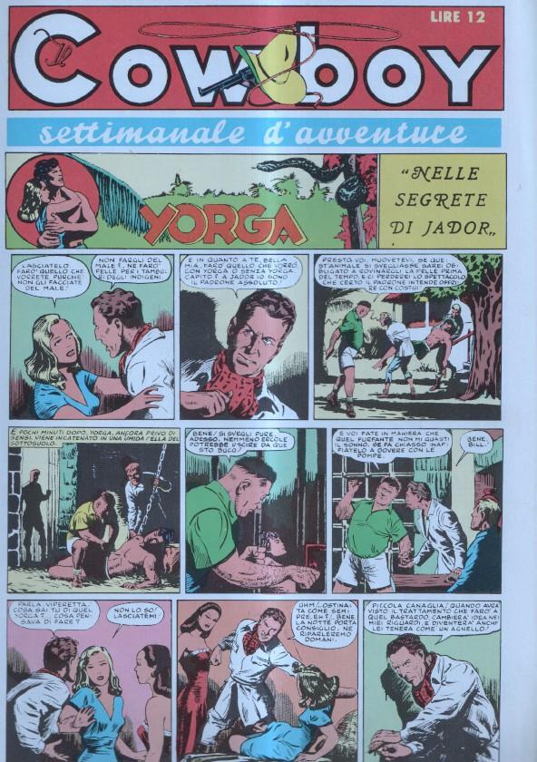 IL COW BOY numero 48: YORGA