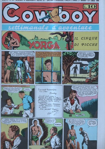 IL COW BOY numero 49: YORGA