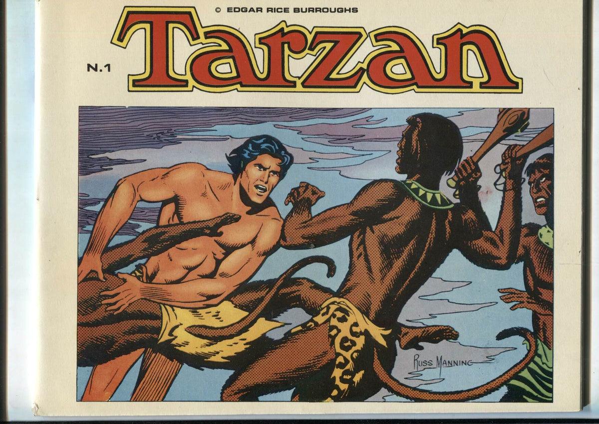 Album: Tarzan numero 01-Tiras diarias del 11.12.1967 al 18.5.1968