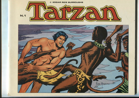 Album: Tarzan numero 01-Tiras diarias del 11.12.1967 al 18.5.1968