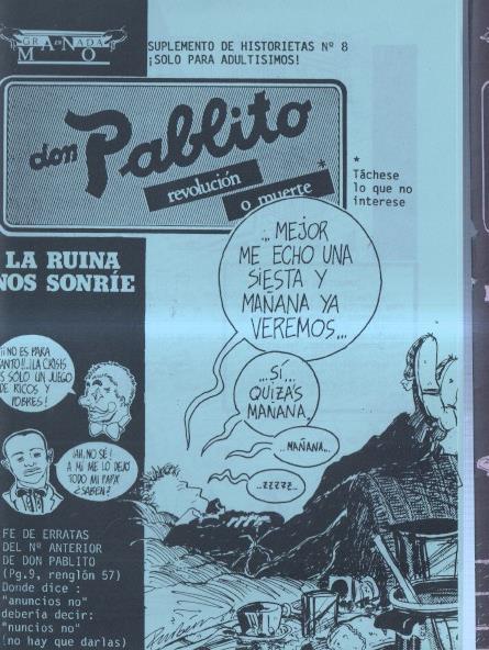 Fanzine: Don Pablito numero 8