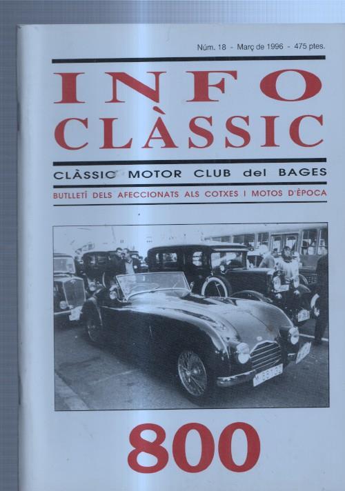 Info Classic numero 18: Relacion de clubs Mercedes Benz-citroen 1919-1957