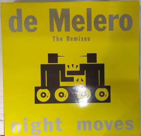 Vinilo-LP: De Melero - The remixes Night moves