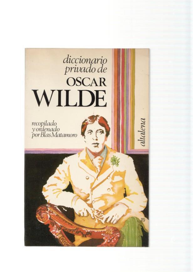 Diccionario privado de Oscar Wilde