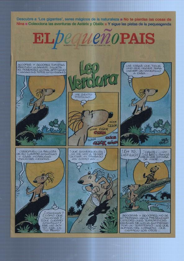 El Pequeño Pais numero 776: Leo Verdura
