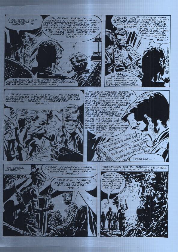Fotolito de JORDI BERNET, para la serie Dan Lacombe ?