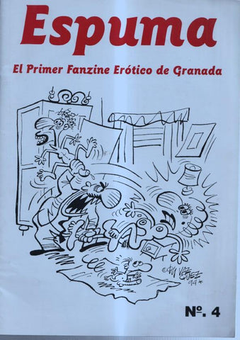 Fanzine: Espuma el primer fanzine erotico de granada numero 4