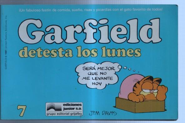 Garfiel numero 07: detesta los lunes