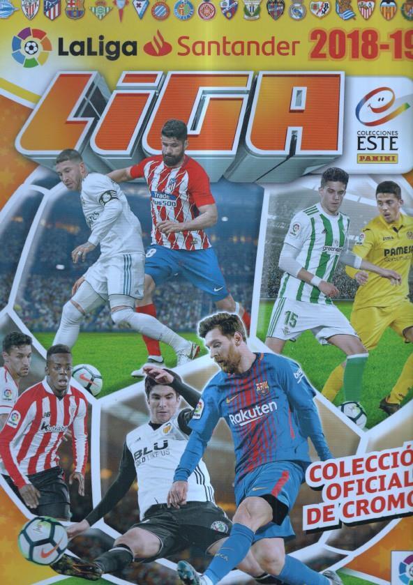 Cromos: Album Liga Santander 2018-19: ALBUM VACIO DE CROMOS
