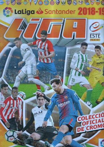 Cromos: Album Liga Santander 2018-19: ALBUM VACIO DE CROMOS