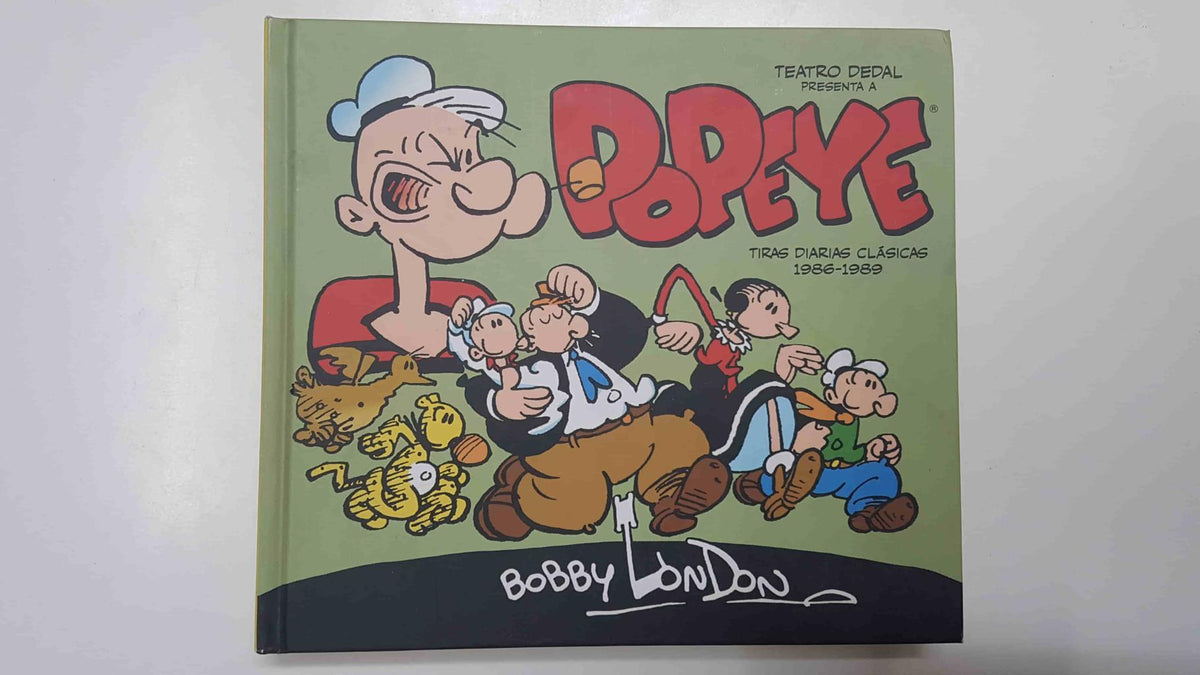 Album: Teatro Dedal presenta: Popeye volume 1, tiras diarias clásicas 1986-1989