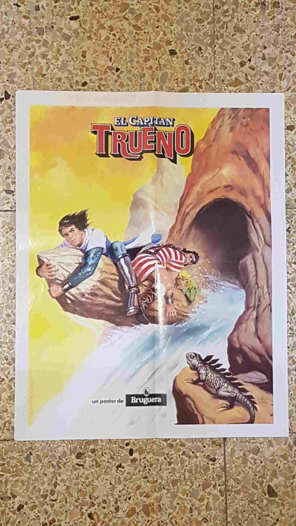 Posters: El Capitan Trueno, dibujo de Bernal en 1982