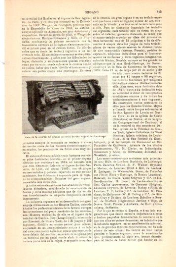 LAMINA V24017: Consola del organo de San Miguel de Hamburgo