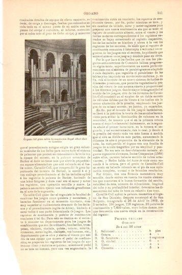 LAMINA V24015: Organo del Royal Albert Hall de Londres