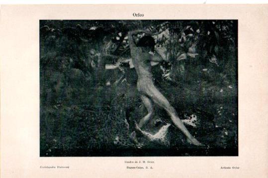 LAMINA V23993: Orfeo por J. M. Swan