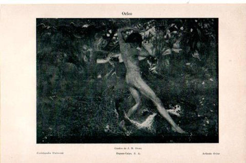 LAMINA V23993: Orfeo por J. M. Swan