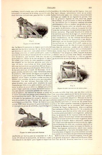 LAMINA V23998: Organo de tres cañones