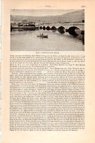 LAMINA V23909: Puente sobre el rio Tambre en Noya