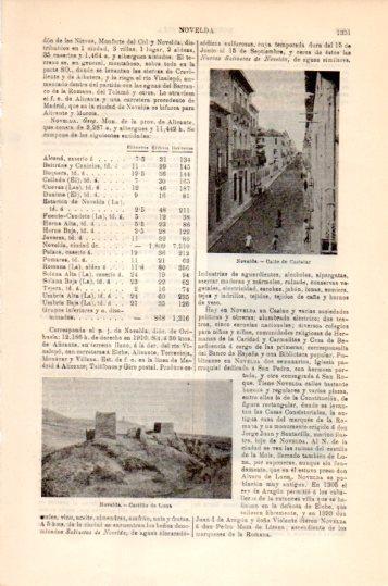 LAMINA V23903: Calle y castillo de Novelda