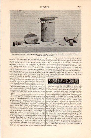 LAMINA V23893: Instrumentos de los indios chippewas