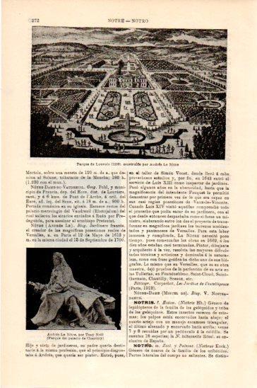 LAMINA V23897: Parque de Louvois 1690