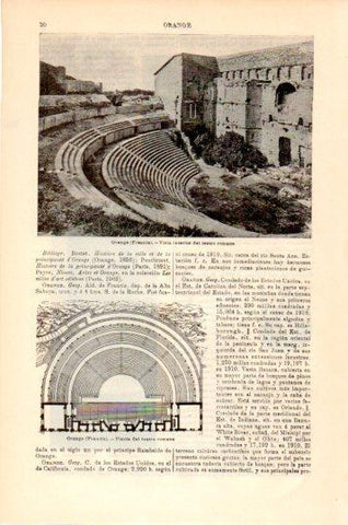 LAMINA V23951: Teatro romano de Orange