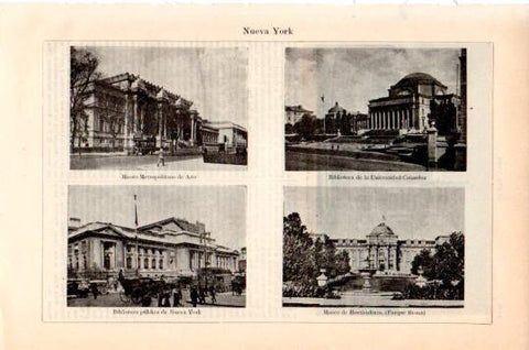 LAMINA V23935: Edificios de Nueva York