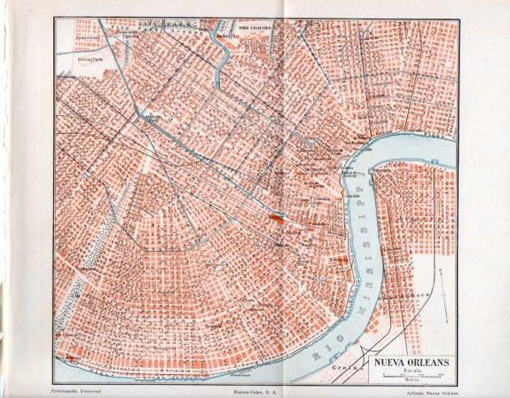 LAMINA V24159: Plano de Nueva Orleans