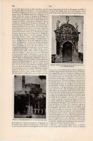 LAMINA V24132: Iglesia de Osuna, Sevilla