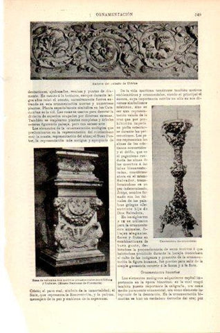 LAMINA V24053: Candelabro de Glouscester