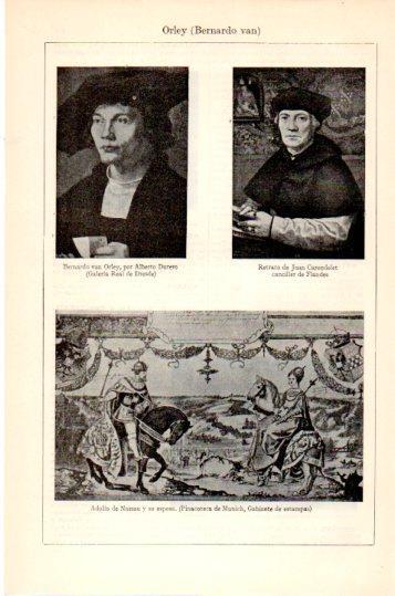 LAMINA V24038: Bernardo van Orley por Durero