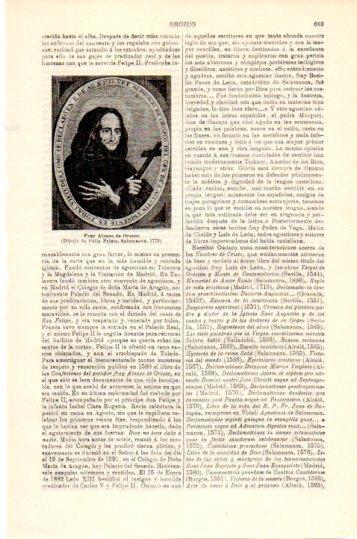 LAMINA V24079: Fray Alonso de Orozco