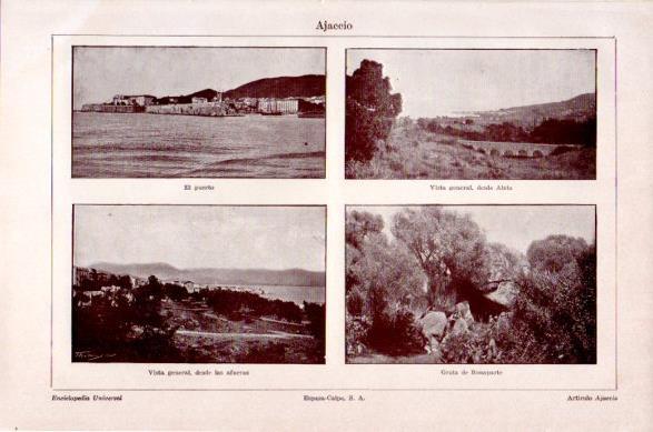 LAMINA V23701: Vistas de Ajaccio