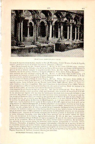LAMINA V23699: Claustro de la catedral de Aix en Provence