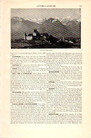 LAMINA V23693: Castillo de Aigle, Suiza