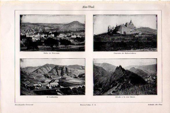 LAMINA V23689: Vistas de Ahr Thal