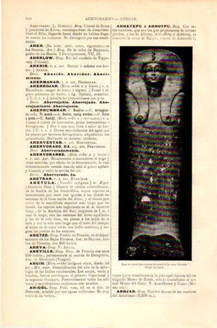 LAMINA V23684: Tapa del ataud de la reina Ahhetepu
