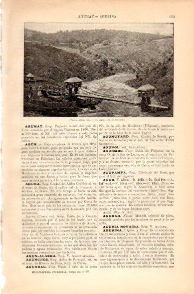 LAMINA V23679: Puente sobre el rio Agua en Isla de Mindanao