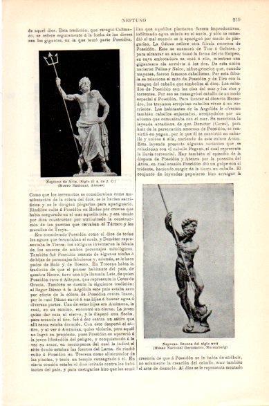 LAMINA V23739: Escultura Neptuno de Milo